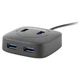 USB Hub REAL-EL CQ-407, USB, Чорний - 499729 - зображення 4