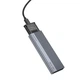 Зовнішня кишеня USB для SSD Hoco HB47 Enclosure, Сірий - 571702 - зображення 5