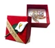 Брошь Кошечка золотистая со стразами 3,5 см в подарочной коробке - изображение 5