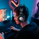 Игровые наушники Borofone BO112 Wave, RGB, USB, 3.5mm, 2m, Черный - изображение 8