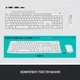 Клавіатура та миша Logitech MK295 Combo, Білий - 352392 - зображення 10
