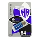 USB Flash Hi-Rali Rocket, 64 Гб., Синий - 335723 - изображение 1
