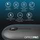Мышь OfficePro M185B, Черный - 595168 - изображение 5