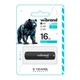 USB Flash Wibrand Grizzly, 16 Гб., Чорний - 652023 - зображення 2