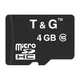 Карта пам'яті microSDHC T&G Class 10, 4 Гб. - 273250 - зображення 1