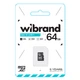 Карта пам'яті Wibrand microSDXC UHS-1, 64 Гб. - 443663 - зображення 2
