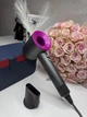 Super Hair Dryer Розовый фен с 1 насадкой концентратор и синий кейс в комплекте - изображение 4
