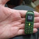 Міні-телефон SERVO B25 з Bluetooth-гарнітурою, 2 SIM, компактний кнопковий телефон зелений - зображення 8