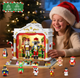 Рождественский конструктор Лускунчик Театр, Christmas Nutcracker Theatre Building Toy, новогодний конструктор здания театра - изображение 2