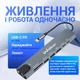 USB хаб 8-в-1 Walker WHUB-63 з роз'ємом USB / Type-C, HDMI, RJ45, SD, microSD, сірий - зображення 6