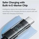 Кабель Baseus Gem Series Fast Charging Data Cable Type-C to Type-C 100W 20V 5A 1м (P10373000111-00) Black - зображення 10