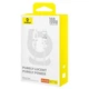 Кабель Baseus Gem Series Fast Charging Data Cable Type-C to Type-C 100W 20V 5A 1м (P10373000211-00) White - зображення 7