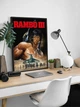 Набір постерів фільмів Рембо / Плакати Rambo / 4 шт А3 / Сталоне - зображення 4