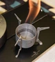 Туристическая титановая спиртовая горелка Tomshoo titanium плита для жидкого топлива спиртовка с подставкой для разогрева пищи - изображение 9