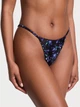 Комплект Rose Lace&Satin unlined Very Sexy Victoria’s Secret Чорний з синім 34B-S - изображение 4