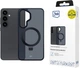 Панель 3MK Smoke Case Mag&Stand для Samsung Galaxy S25+ Dark Blue (5903108625364) - зображення 2