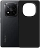 Etui plecki 3MK Silicone Case do Xiaomi Redmi Note 14 Pro+ Black (5903108639583) - obraz 1