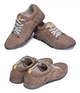 Мужские летние кроссовки Nubuck Beige - натуральная кожа с перфорацией 40 - изображение 5