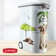 Контейнер для хранения сухого корма Curver 20 кг, 54 л (03906-Е27) Собаки - изображение 6