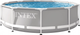 Великий каркасний басейн Intex 26712 NP Prism Frame Pool 366 x 76 см см на 6503 л з фільтром насосом - изображение 4