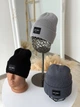 Шапкас отворотом и невысокой лопаткой One Size Светло серый (Шапка Tommy Н. 605) - изображение 3