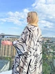 Жіноча ідеальна сукня туніка для відпочинку Oversize XL-5XL білий (SW645) - зображення 3