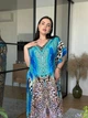 Жіноча легка вільна PLUS SIZE сукня-туніка з тропічно анімалістичним принтом One Size Різні кольори (SW679) - зображення 2