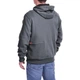 Куртка (толстовка) с электроподогревом аккумуляторная MILWAUKEE, M12 HH GREY3-0 (XL), серая - изображение 5