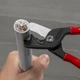 Ножницы для резки кабелей StepCut XL, диаметр 35мм / 120мм.цв., 225мм KNIPEX 95 11 225, фосфатированные - изображение 2