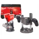 Фрезер кромковочный аккумуляторный MILWAUKEE, M18 FTR8-0X, лаванда 6/8мм (насадки для отваивания пыли 2шт, накладка 146ммм, цанга - изображение 4