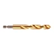 Сверло по металлу RedHEX SHOCKWAVE HSS-G TiN MILWAUKEE, диаметр 12,0х127х82мм - изображение 2