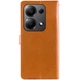 Шкіряний чохол-книжка GETMAN Gallant (PU) для Xiaomi Redmi Note 13 4G Brown - зображення 3