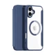 Чехол-книжка Dux Ducis Skin X Pro with MagSafe для iPhone 16 Pure Blue - изображение 1