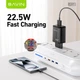 Сетевое зарядное устройство для BAVIN PC2029Y-С 22.5W USB-A 3.0A Super Quick Charge + кабель USB-A/Type-C Black - изображение 3