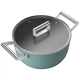 Каструля 24см CSF2412EGM з кришкою смарагдово-зелена матова SMEG (21356451) - изображение 2