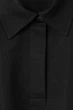 Сорочка жіноча COS jersey polo shirt 1247373001 XS Чорний - изображение 6