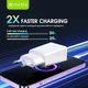 Сетевое зарядное устройство для BAVIN PC895Y-M 18W USB-A 2.4A Fast Charging + кабель USB-A/Micro-USB White - изображение 4