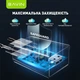 Сетевое зарядное устройство для BAVIN PC895Y-M 18W USB-A 2.4A Fast Charging + кабель USB-A/Micro-USB White - изображение 5