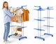 Сушилка для белья Garment Rack With Wheels 4-ярусная на колесах - изображение 2