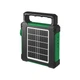 Ліхтар акумуляторний комплект NEWVEW NV-T260 Solar Panel 2400mAh 2 підвісні LED лампи, Сонячна панель 2.5W, Павербанк Green - зображення 3