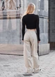 Брюки Женские Стаф Черные Светло-бежевые Спортивные Staff Spo Black & Light Beige M (384085) - изображение 2