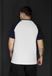 Футболка Staff logo navy & white XS темно-синій/білий - зображення 2