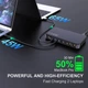 Настільний зарядний пристрій BIKKON BK-112D 175W GAN PowerDisplay (PPS PD3.0 QC5) порти4C+2A Black (44004) - зображення 7