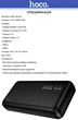 Зовнішній акумулятор (Power Bank) Hoco J159A 22.5W 20000mAh LEDIndicator (PD3.0 QC3.0) 1C+2A Black (44301) - зображення 2