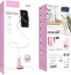 Держатель для Телефона гибкий Hoco PH23 (52 - 90мм) 360 градусов Pink White (44247) - изображение 9
