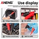 Щупи для мультиметра ANENG PT840 1000V/10A (сталеві контакти) 70см/12см (44310) - зображення 10