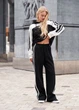 Жіночі спортивні штани Staff чорно-білі комфортні Staff han black & white XS (384327) - зображення 1