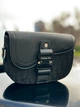 Сумка с надписью Christian Dior Saddle Belt Bag черная - изображение 2