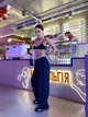 Штаны женские палаццо синие 48-50 с824.1623 - изображение 2