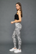 Леггинсы цветочный принт для девочек Calzedonia Серый (modp0534 grey (158-170 (12-16 лет)) - изображение 3